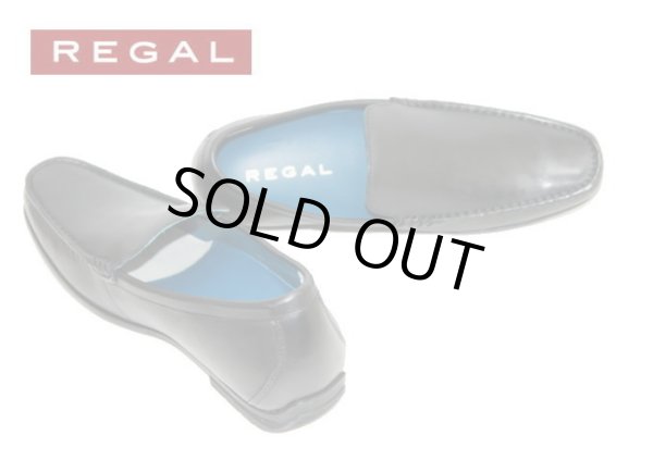 画像4: REGAL（リーガル） 56 HR AF 黒（ブラック）スリッポンシューズ　革靴 メンズシューズ ビジネスシューズ スリッポン 本革（レザー） (4)