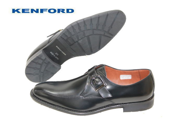 REGAL KENFORD(リーガル ケンフォード) KB49AJ 黒(ブラック)3E モンクストラップ ビジネスシューズ メンズシューズ  メンズ用（男性用)本革（レザー）日本製ブランドビジネスKENFORD/ケンフォード