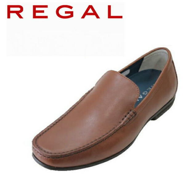 REGAL（リーガル） 56 HR AF 茶色（ブラウン）スリッポンシューズ 革靴 ビジネスシューズ スリッポン 本革（レザー）ブランド ビジネスREGAL⁄リーガル