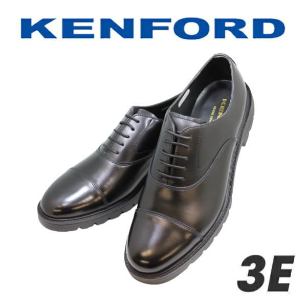 REGAL KENFORD(リーガル ケンフォード)KP11 AJ 黒 3E 本革 メンズシューズ ビジネスシューズ ストレートチップ